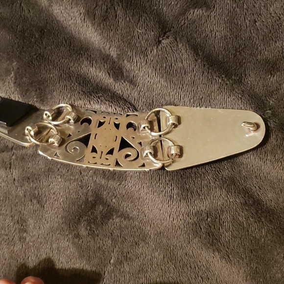 Chico's split leather belt - Picture 2 of 9